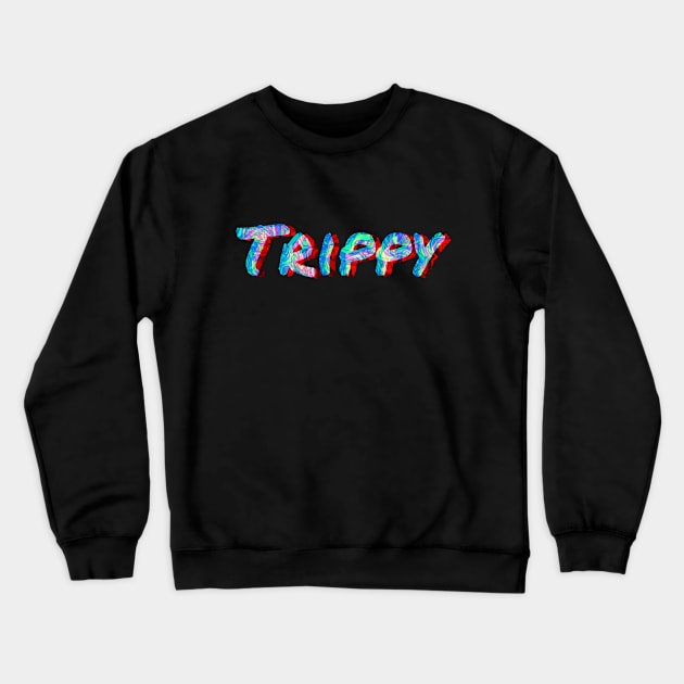 Trippy Crewneck Sweatshirt by Express YRSLF